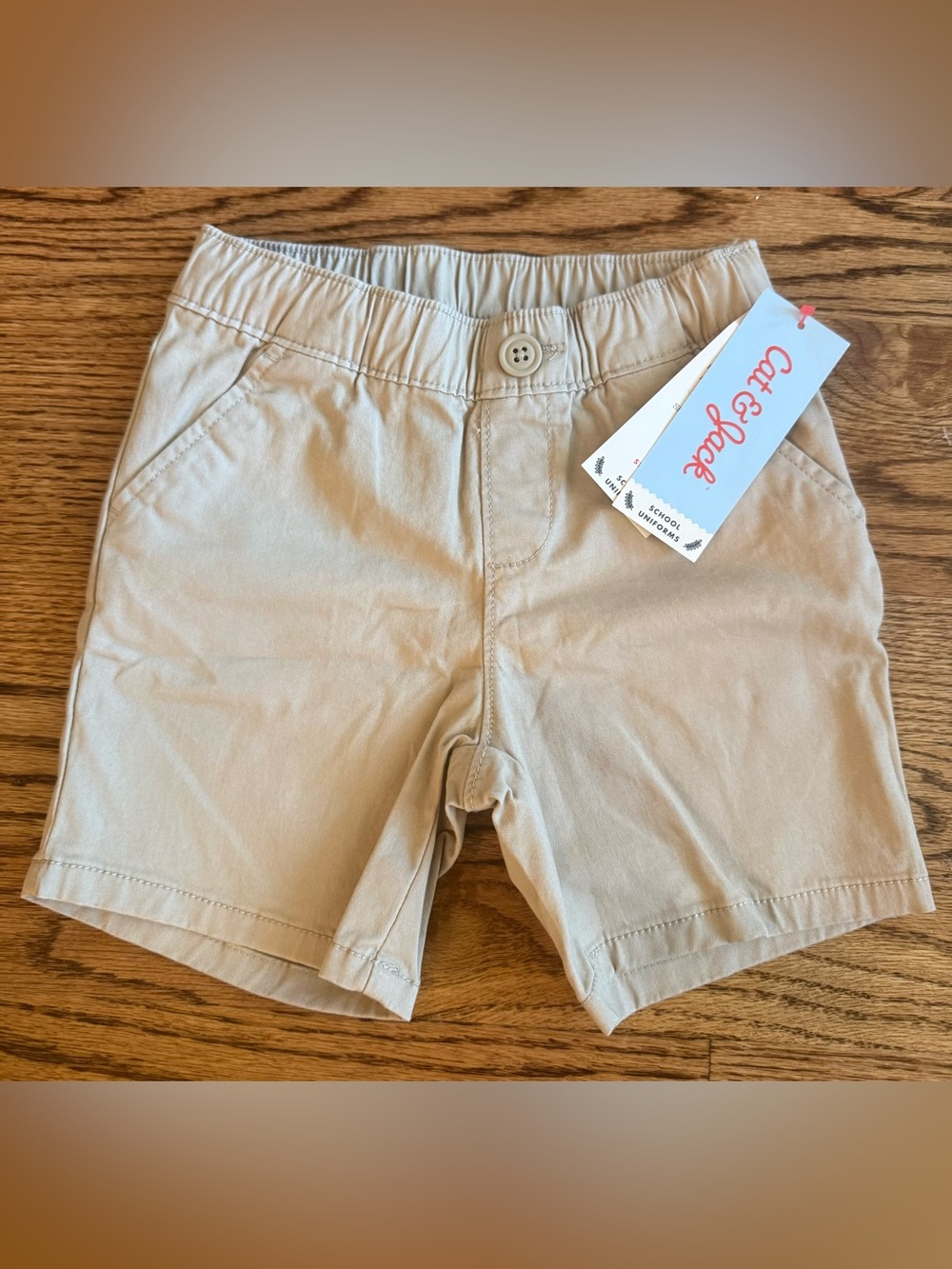 Cat & Jack Beige Pull-On Kids' Shorts